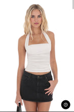 Load image into Gallery viewer, LOW RISE DENIM MINI SKIRT IN BLACK

