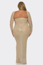 Load image into Gallery viewer, ALMINA CURVY MAXI DRESS
