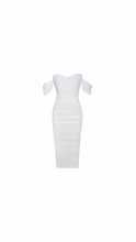 Load image into Gallery viewer, Quenby White Midi Dress
