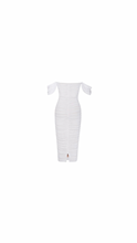 Load image into Gallery viewer, Quenby White Midi Dress
